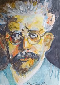Portrait von Walter Benjamin