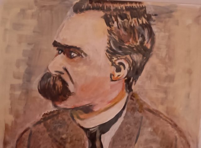 Portrait von Frierdrich Nietzsche