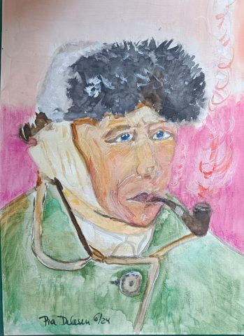 Portrait von Vincent Van Gogh