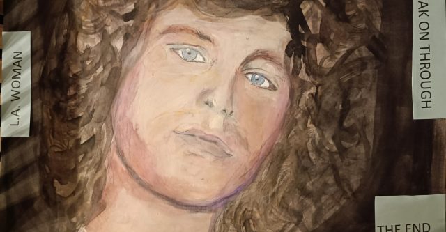 Portrait von Jim Morrison